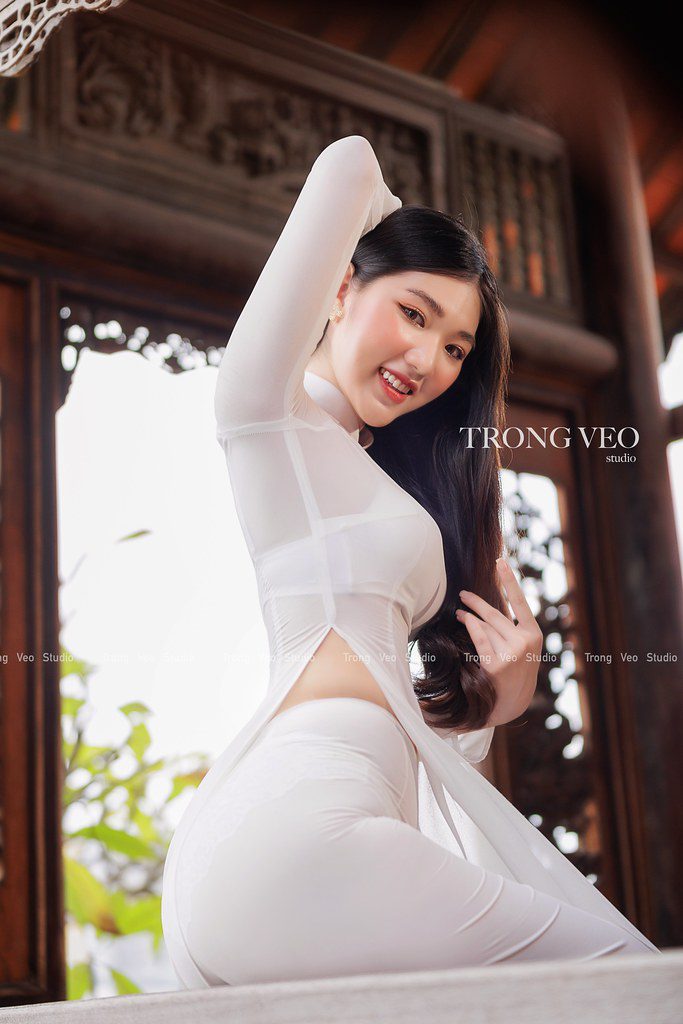 Ao Dai Sexy Gala Trang 13